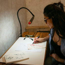 Techne 2 Artist & Drafting Lamp i gruppen Hobby & Kreativitet / Hobbytilbehør / Belysning hos Pen Store (137590)