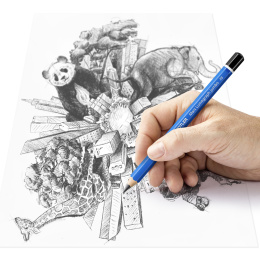Blyant Mars Lumograph Jumbo i gruppen Penner / Skrive / Blyanter hos Pen Store (137592_r)