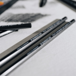 Grafittblyanter Mars Lumograph 6-sett i gruppen Kunstnermateriell / Kritt og blyanter / Grafitt og blyant hos Pen Store (137602)