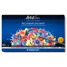 Akvarellblyanter Mars Lumograph 60-sett i gruppen Penner / Kunstnerpenner / Akvarellblyanter hos Pen Store (137606)