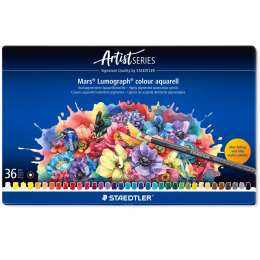 Aquarellstifte Mars Lumograph 36er-Set i gruppen Penner / Kunstnerpenner / Akvarellblyanter hos Pen Store (137607)