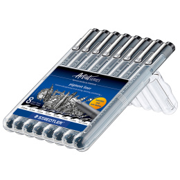 Pigment Liner 8-set i gruppen Penner / Kunstnerpenner / Fineliners hos Pen Store (137608)