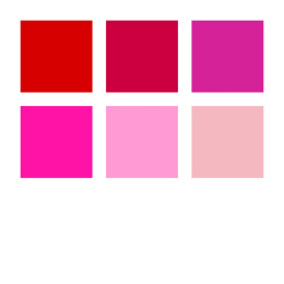 Pigment Arts Brush Pen 6-sett Red/Pink i gruppen Penner / Kunstnerpenner / Penselpenner hos Pen Store (137610)
