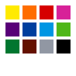 Pigment Arts Brush Pen 12-sett Basic i gruppen Penner / Kunstnerpenner / Penselpenner hos Pen Store (137620)