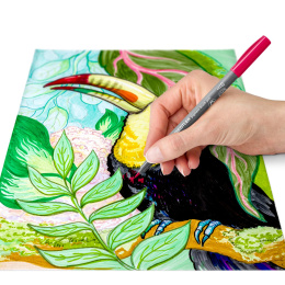 Pigment Arts Brush Pen 12-sett Basic i gruppen Penner / Kunstnerpenner / Penselpenner hos Pen Store (137620)