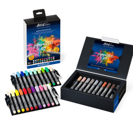 Pigment Arts Big Brush Pen 30-sett + i gruppen Penner / Kunstnerpenner / Penselpenner hos Pen Store (137632)