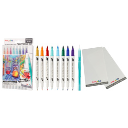 Brush Sign Pen Twin Expressive Set i gruppen Penner / Kunstnerpenner / Penselpenner hos Pen Store (137668)
