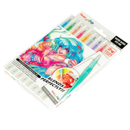 Brush Sign Pen Twin Expressive Set Manga i gruppen Penner / Kunstnerpenner / Penselpenner hos Pen Store (137669)