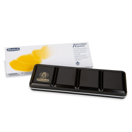 Akademie Aquarell Half Pans 24-set i gruppen Kunstnermateriell / Kunstnerfarge / Akvarellmaling / Akvarellmaling i kopp hos Pen Store (137802)