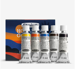 Horadam Gouache 5x5 ml Twilight i gruppen Kunstnermateriell / Kunstnerfarge / Gouache hos Pen Store (137804)