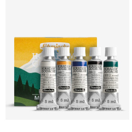 Horadam Gouache 5x5 ml Mountain Top i gruppen Kunstnermateriell / Kunstnerfarge / Gouache hos Pen Store (137805)
