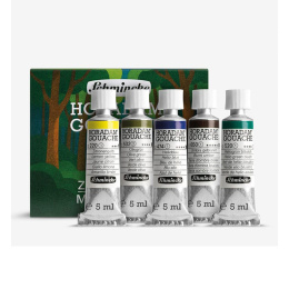 Horadam Gouache 5x5 ml Magic Forest i gruppen Kunstnermateriell / Kunstnerfarge / Gouache hos Pen Store (137807)
