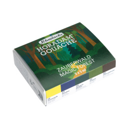 Horadam Gouache 5x5 ml Magic Forest i gruppen Kunstnermateriell / Kunstnerfarge / Gouache hos Pen Store (137807)