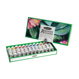 Akademie Gouache 12x20 ml i gruppen Kunstnermateriell / Kunstnerfarge / Gouache hos Pen Store (137808)