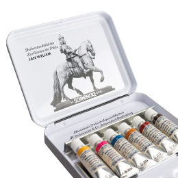 Akademie Aquarell Half Pans 6x5 ml i gruppen Kunstnermateriell / Kunstnerfarge / Akvarellmaling / Akvarellmaling i kopp hos Pen Store (137809)
