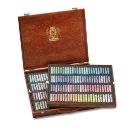 Soft Pastel Wooden Box 200-set i gruppen Kunstnermateriell / Kritt og blyanter / Pastellkritt hos Pen Store (137812)