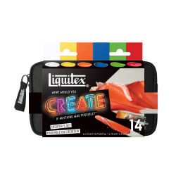 Akrylmaling Basics Creator's Set 6x22 ml i gruppen Kunstnermateriell / Kunstnerfarge / Akrylmaling hos Pen Store (137828)