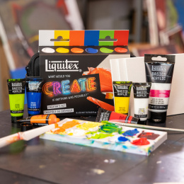 Akrylmaling Basics Creator's Set 6x22 ml i gruppen Kunstnermateriell / Kunstnerfarge / Akrylmaling hos Pen Store (137828)
