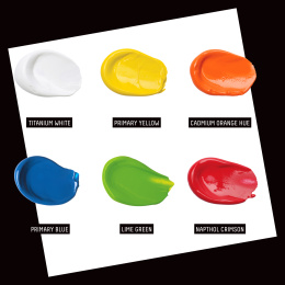 Akrylmaling Basics Creator's Set 6x22 ml i gruppen Kunstnermateriell / Kunstnerfarge / Akrylmaling hos Pen Store (137828)