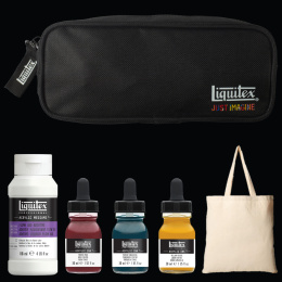 Akrylblekk Professional Staining Set 3 x 30 ml i gruppen Kunstnermateriell / Kunstnerfarge / Akrylmaling hos Pen Store (137829)