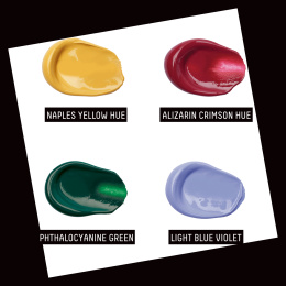 Akrylmaling Basics Gem Theory Set 4 x 118 ml i gruppen Kunstnermateriell / Kunstnerfarge / Akrylmaling hos Pen Store (137832)