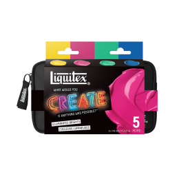 Akrylmaling Basics Illuminated Brights Set 4 x 118 ml i gruppen Kunstnermateriell / Kunstnerfarge / Akrylmaling hos Pen Store (137833)