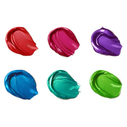 Akrylmaling Basics Metallic Set 6x22 ml i gruppen Kunstnermateriell / Kunstnerfarge / Akrylmaling hos Pen Store (137836)