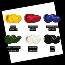 Akrylmaling Soft Body Mixing Set 6x22 ml i gruppen Kunstnermateriell / Kunstnerfarge / Akrylmaling hos Pen Store (137837)