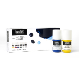 Akrylmaling Soft Body Mixing Set 6x22 ml i gruppen Kunstnermateriell / Kunstnerfarge / Akrylmaling hos Pen Store (137837)