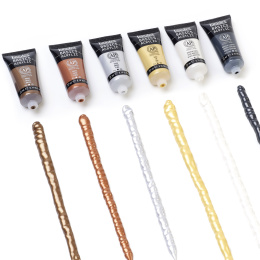 Akrylmaling Metallic & Iridescent Set Tubes 6x22 ml i gruppen Kunstnermateriell / Kunstnerfarge / Akrylmaling hos Pen Store (137840)