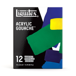 Gouachemaling Essentials Set 12x22 ml i gruppen Kunstnermateriell / Kunstnerfarge / Gouache hos Pen Store (137841)