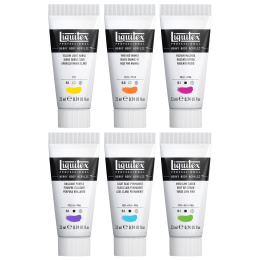 Akrylmaling Heavy Body Vibrant Set 6x22 ml i gruppen Kunstnermateriell / Kunstnerfarge / Akrylmaling hos Pen Store (137846)