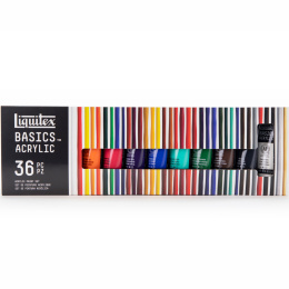 Akrylmaling Basics Set 36x22 ml i gruppen Kunstnermateriell / Kunstnerfarge / Akrylmaling hos Pen Store (137848)