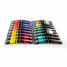 Akrylmaling Basics Set 36x22 ml i gruppen Kunstnermateriell / Kunstnerfarge / Akrylmaling hos Pen Store (137848)
