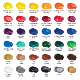 Akrylmaling Basics Set 36x22 ml i gruppen Kunstnermateriell / Kunstnerfarge / Akrylmaling hos Pen Store (137848)