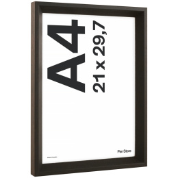 Treramme Espresso 21x29,7 cm A4 i gruppen Hobby & Kreativitet / Organisere / Rammer / Brune rammer hos Pen Store (137894)