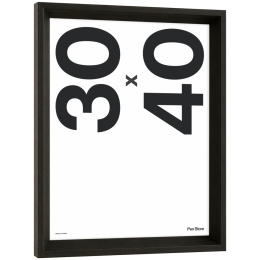 Treramme Espresso 30x40 cm i gruppen Hobby & Kreativitet / Organisere / Rammer / Brune rammer hos Pen Store (137896)