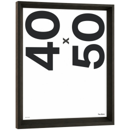Treramme Espresso 40x50 cm i gruppen Hobby & Kreativitet / Organisere / Rammer / Brune rammer hos Pen Store (137898)