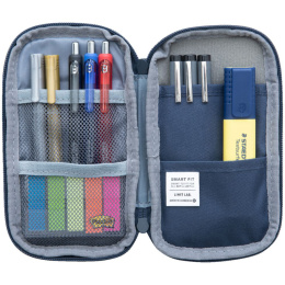Pennal Smart-fit Compact Navy i gruppen Penner / Penntilbehør / Pennal hos Pen Store (137914)