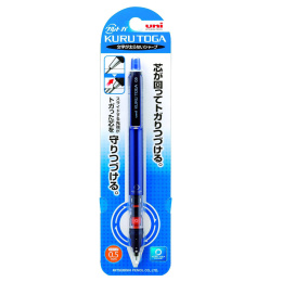 Mekanisk Blyant Kuru Toga M5-452 0,5 mm Blå i gruppen Penner / Skrive / Trykkblyanter hos Pen Store (137919)