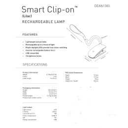 Smart Clip-on Sage Green i gruppen Hobby & Kreativitet / Hobbytilbehør / Belysning hos Pen Store (137933)
