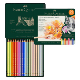 Fargeblyanter Polychromos 20-set  i gruppen Penner / Kunstnerpenner / Fargeblyanter hos Pen Store (137960)
