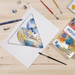Aquapad akvarellblokk A6 i gruppen  Papir & Blokk / Artistblokk / Akvarellpapir hos Pen Store (137969)