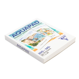 Aquapad akvarellblokk 9x10,5 cm i gruppen  Papir & Blokk / Artistblokk / Akvarellpapir hos Pen Store (137970)