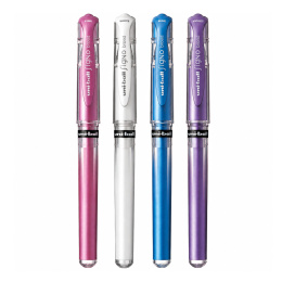Signo Broad Um-153 Gel 4-sett No2 i gruppen Penner / Skrive / Gelpenner hos Pen Store (137978)