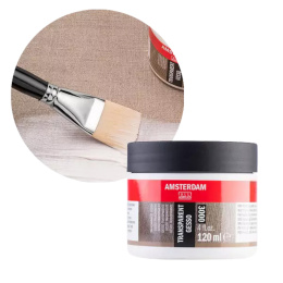 Transparent gesso 3000 120 ml i gruppen Kunstnermateriell / Malemedier og lakk /  Gesso og grunning hos Pen Store (137979)