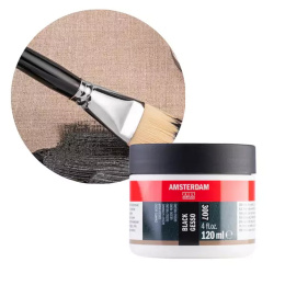 Black gesso 3007 120 ml i gruppen Kunstnermateriell / Malemedier og lakk /  Gesso og grunning hos Pen Store (137983)