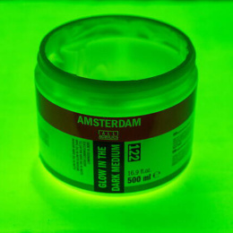 Glow in the dark medium 122 120 ml i gruppen Kunstnermateriell / Malemedier og lakk /  Akrylmedium hos Pen Store (137986)