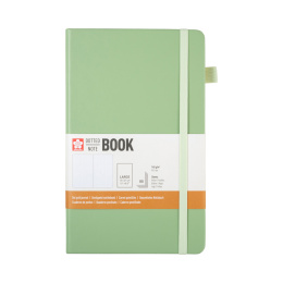Notebook 13x21 cm Hard Cover Pale Patina Dotted i gruppen  Papir & Blokk / Skrive og ta notater / Notatbøker hos Pen Store (137992)