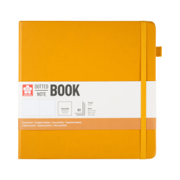 Notebook 20x20 cm Hard Cover Japanese Kerria Dotted i gruppen  Papir & Blokk / Skrive og ta notater / Notatbøker hos Pen Store (137994)